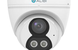 Alibi Vigilant 4MP 98 Feet Dual Light IR Starlight IllumiNite IP Turret Camera w/ Built-in Mic and Speaker