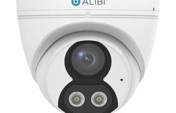 Alibi Vigilant 4MP 98 Feet Dual Light IR Starlight IllumiNite IP Turret Camera w/ Built-in Mic and Speaker