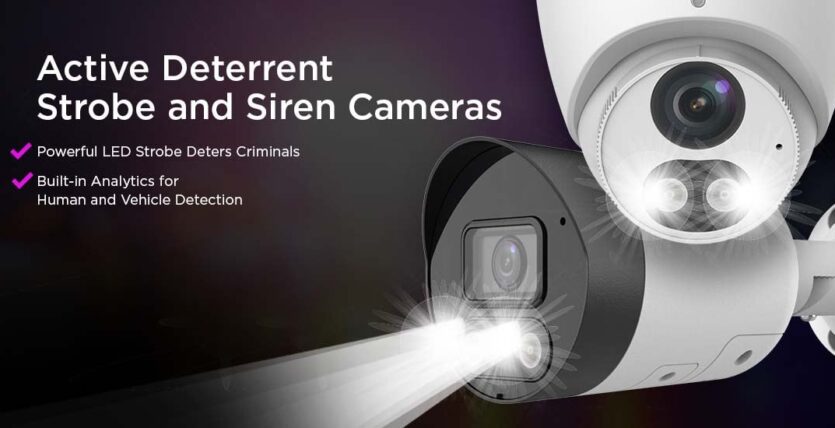 Active Deterrence SmartSense IP Cameras